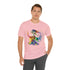 Rainbow Belly Dancer in Motion - Short Sleeve Tee